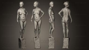 Figurines of girls (STKGL_0179) 3D model for CNC machine